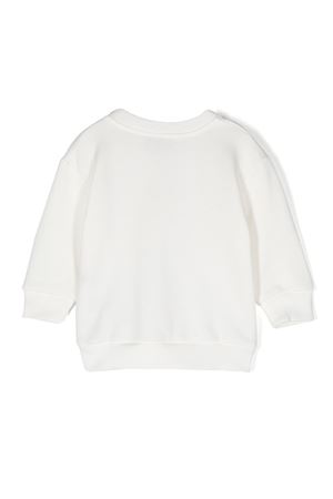 felpa in cotone bianco GUCCI KIDS | 629430XJGPJ9214